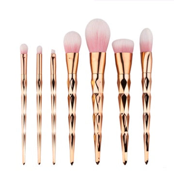 Diamond makeup brush foundation brush