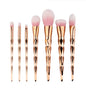 Diamond makeup brush foundation brush