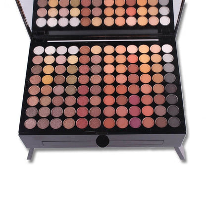 180 Colors Eyes Shadow Blush Set Personalized Piano-shaped Makeup Palette Box