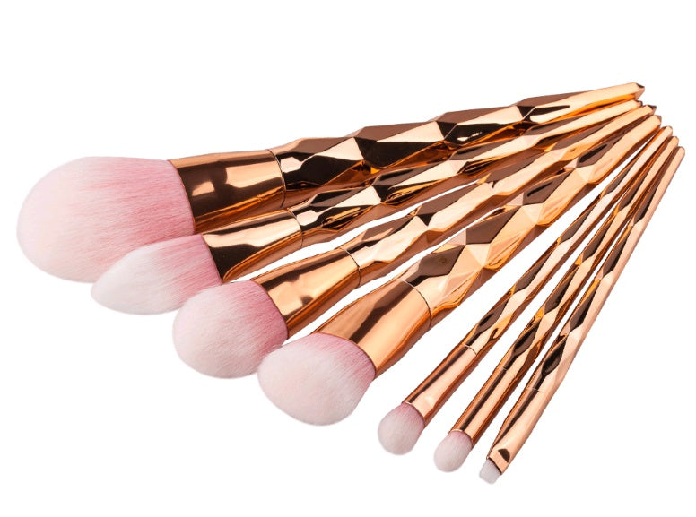 Diamond makeup brush foundation brush