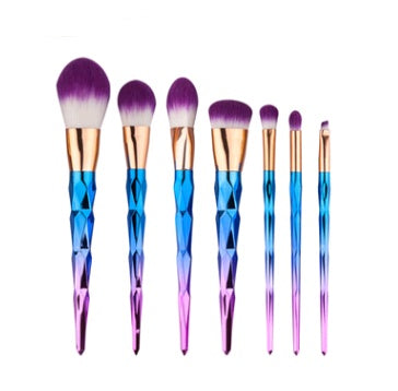 Diamond makeup brush foundation brush