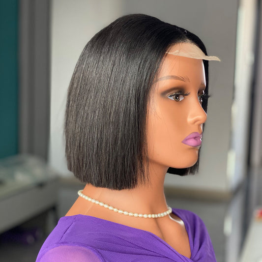 Bone Straight Bob Human Hair Wigs