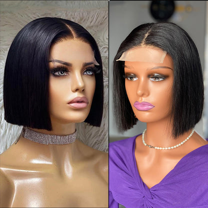 Bone Straight Bob Human Hair Wigs