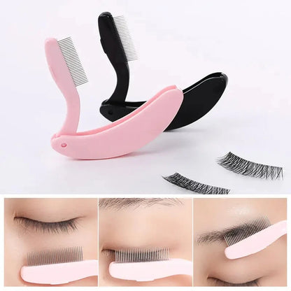 Eyelash Curler Comb Portable Lash Separator