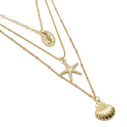 Scallop Shell Necklace For Women