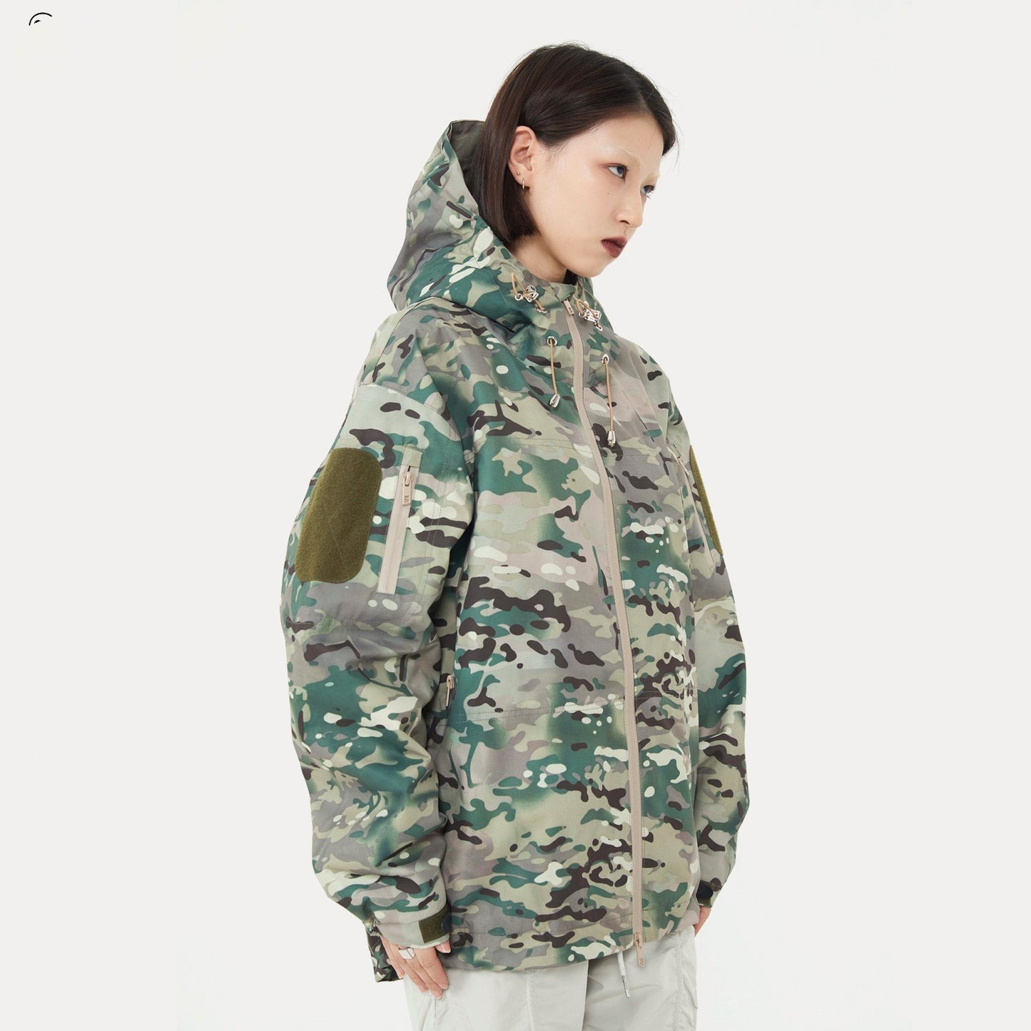 Camouflage Winter Thickened Cotton Jacket